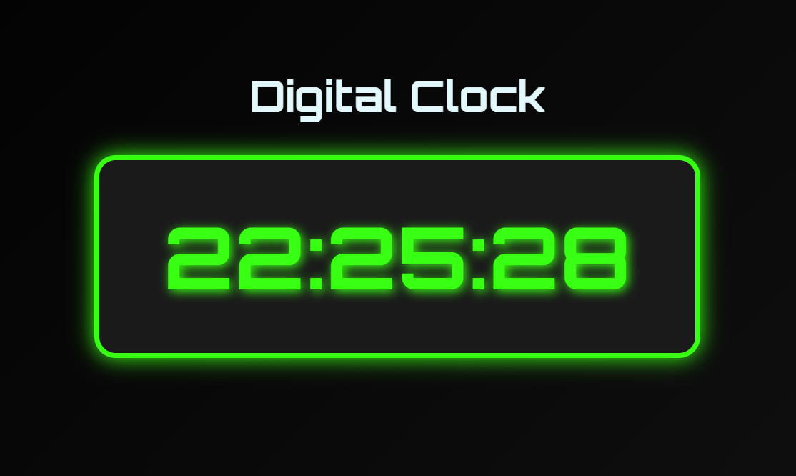 Digital Clock